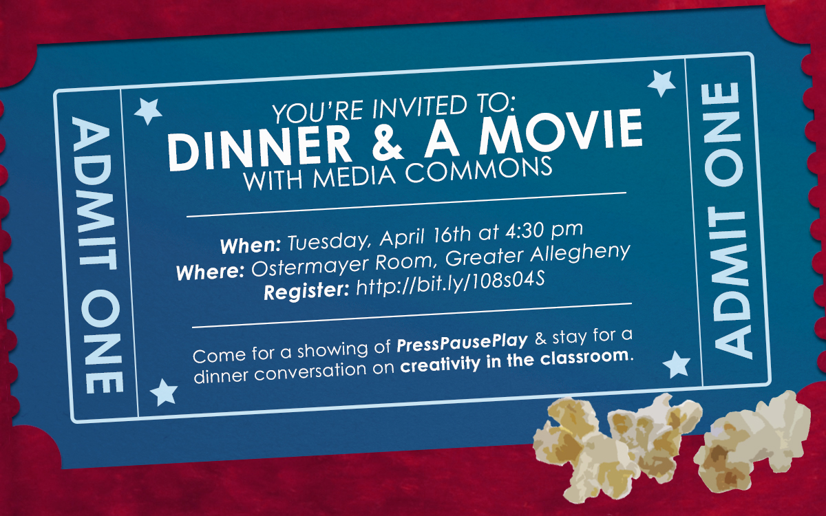 Dinner and a Movie Invite
