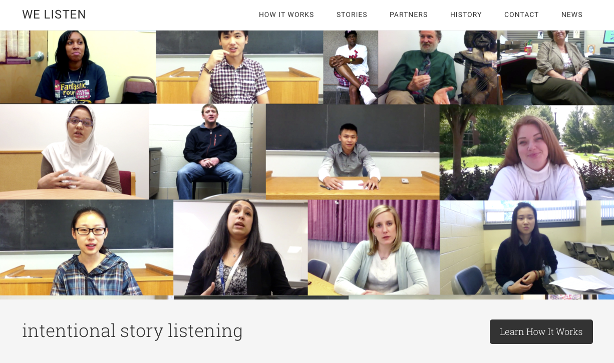 We Listen Website