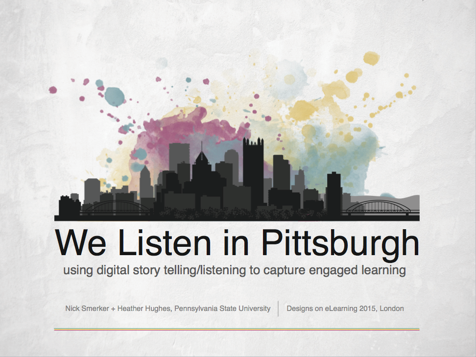 We Listen in Pittsburgh