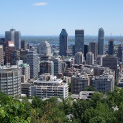 the view from Mount Royal