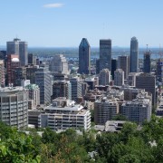 the view from Mount Royal