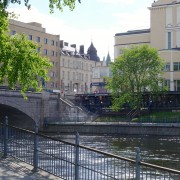 We were told it's not a river that divides town