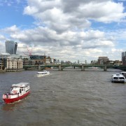 from the Millennium Bridge