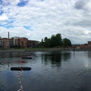 The city, as viewed from the supposed lake