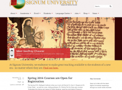 Signum University Homepage