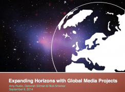 Expanding Horizons - slide deck collaboratively developed during Summer 2014 for presentation to NK faculty