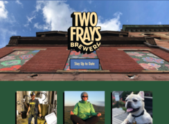 Two Frays Brewery Homepage